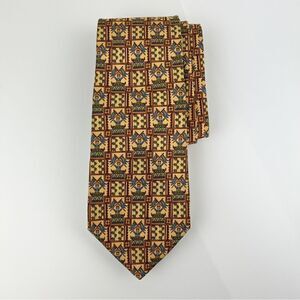 Vintage Salvatore Ferragamo silk man tie